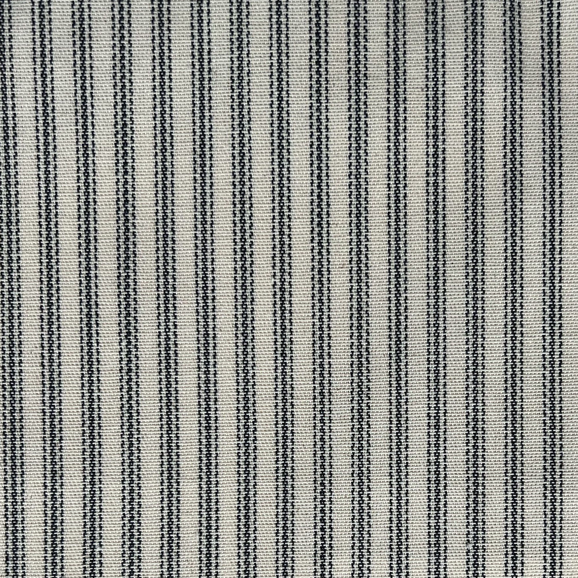 Original Fabrics | Black & White Pinstripe Contract Fabrics
