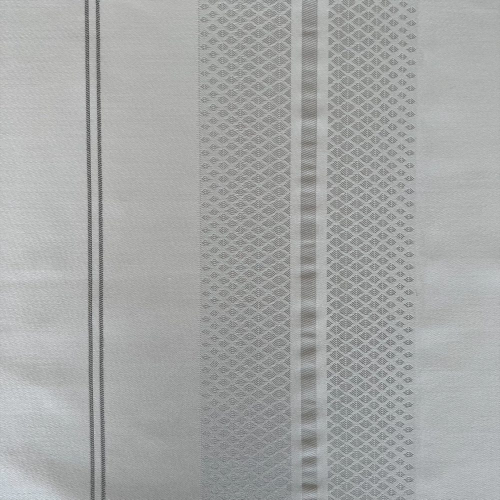 Grey stripe fabric